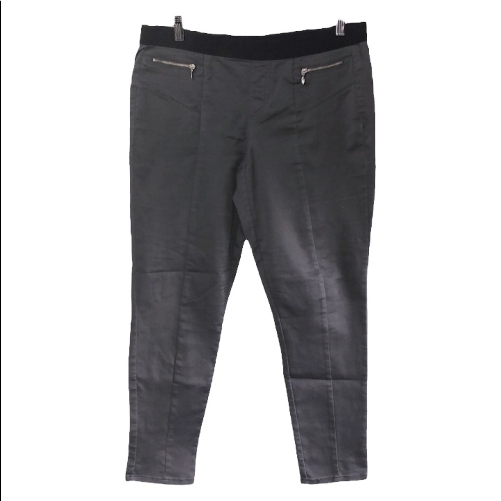 Style & Co. || Gray Straight Skinny Trouser Slacks